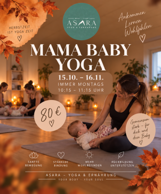 Postnatal Mama Baby Yoga mit oder ohne Baby  Weihnachtszeit